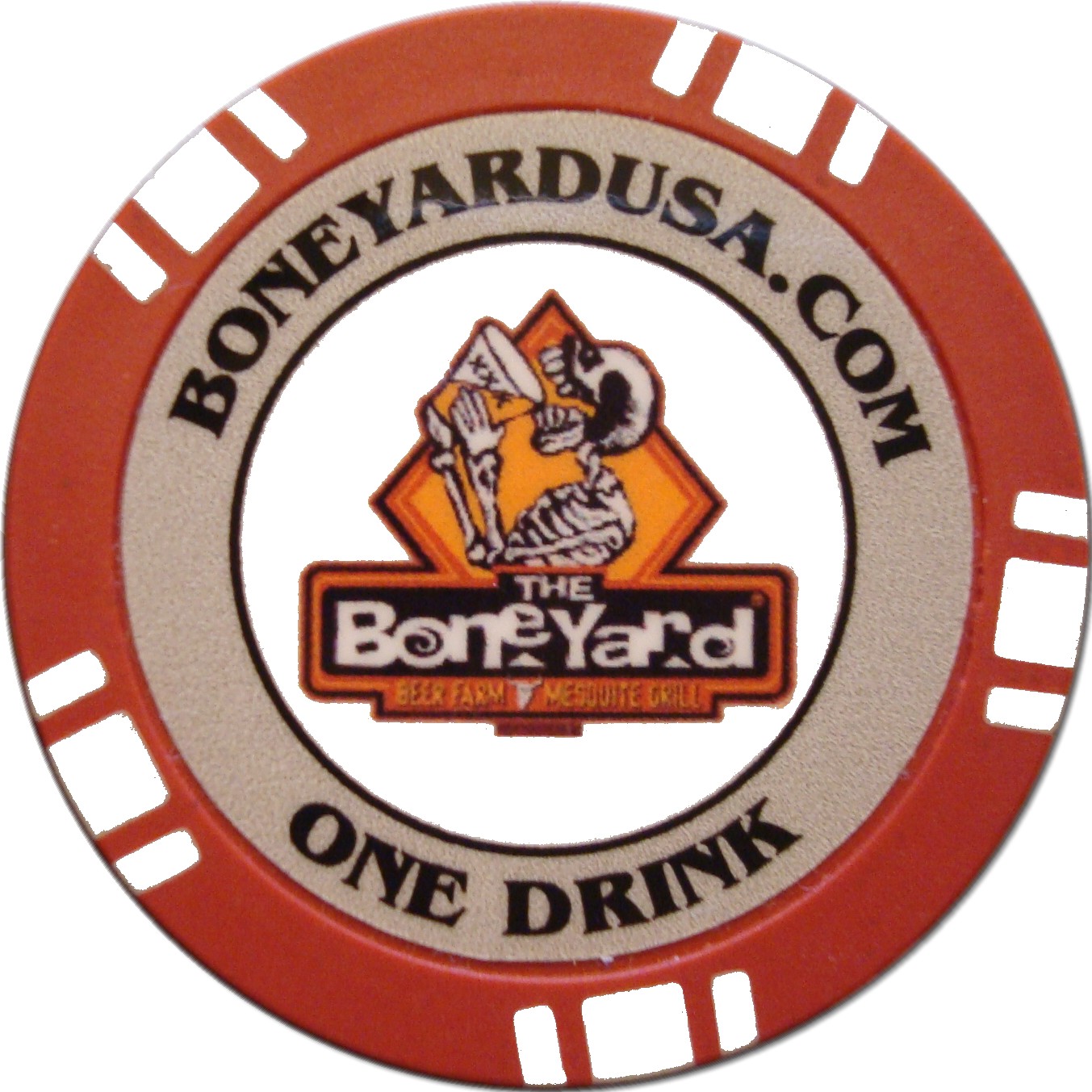 custom drink chips tokens